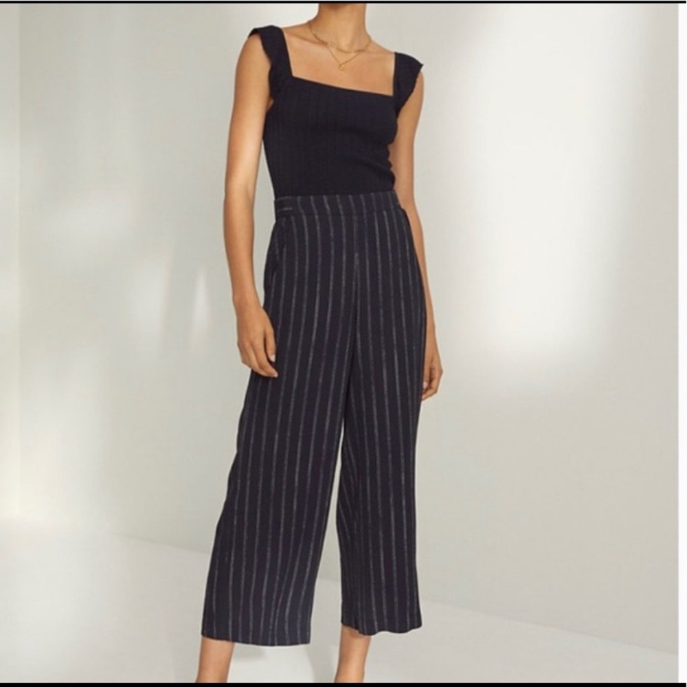 Wilfred faun striped pants